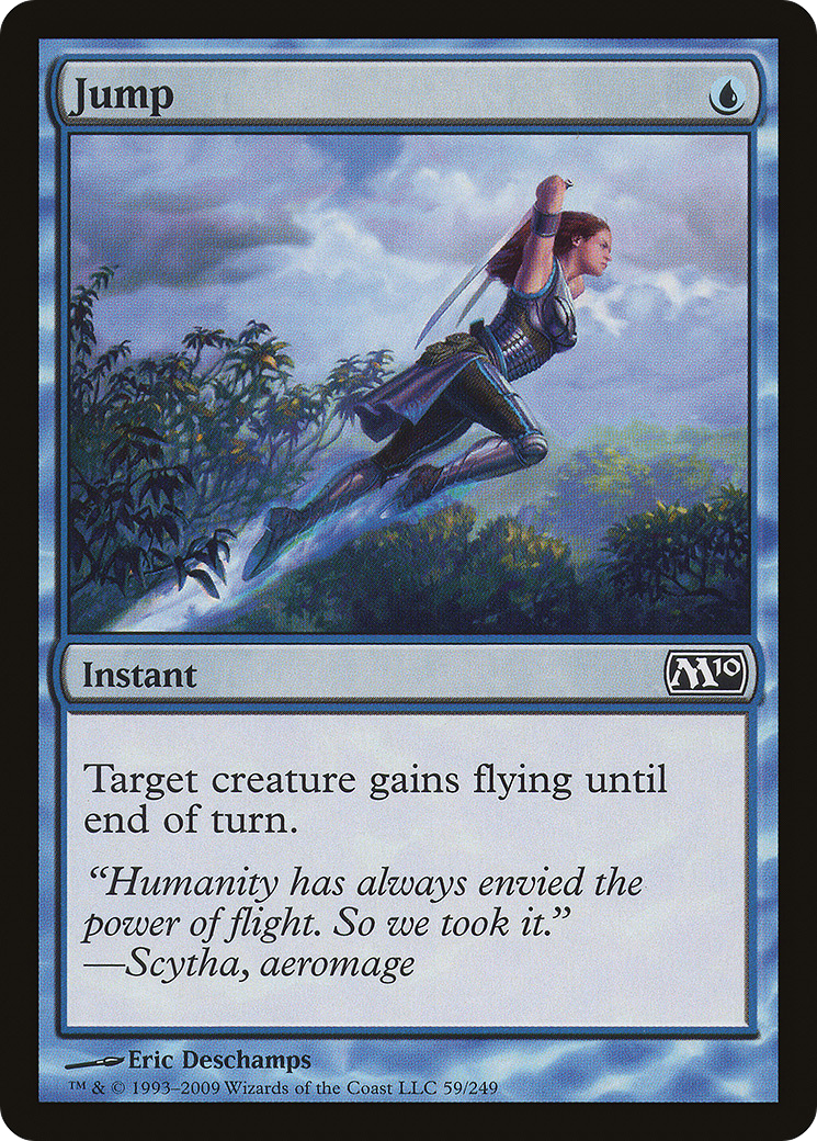 Jump (M10-059) - Magic 2010 - Premium MTG Single from Wizards of the Coast - Just $0.08! Shop now at Game Crave Tournament Store