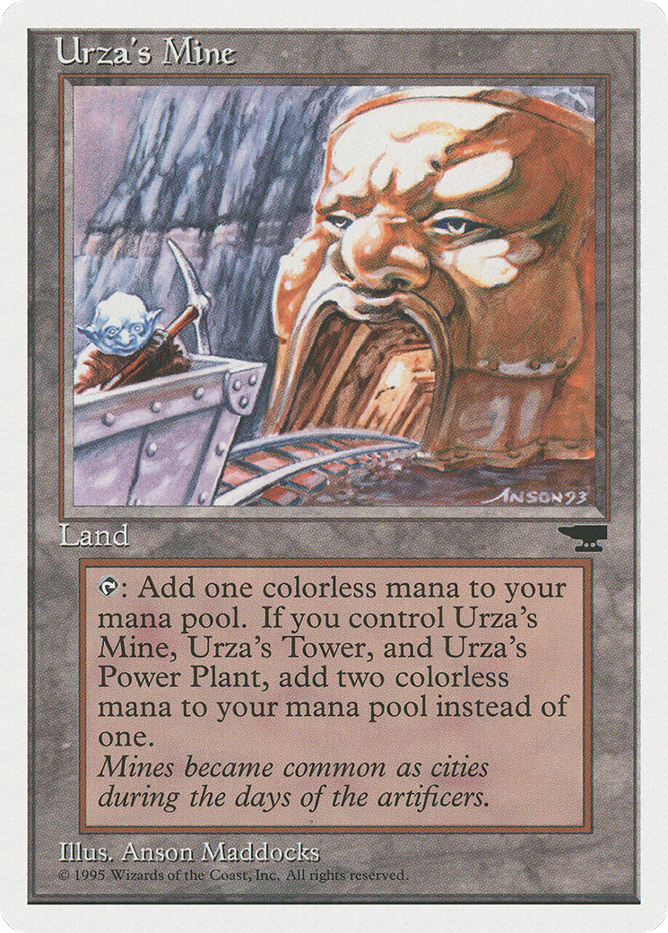 Urza's Mine (CHR-114A) - Chronicles - Premium MTG Single from Wizards of the Coast - Just $0.08! Shop now at Game Crave Tournament Store