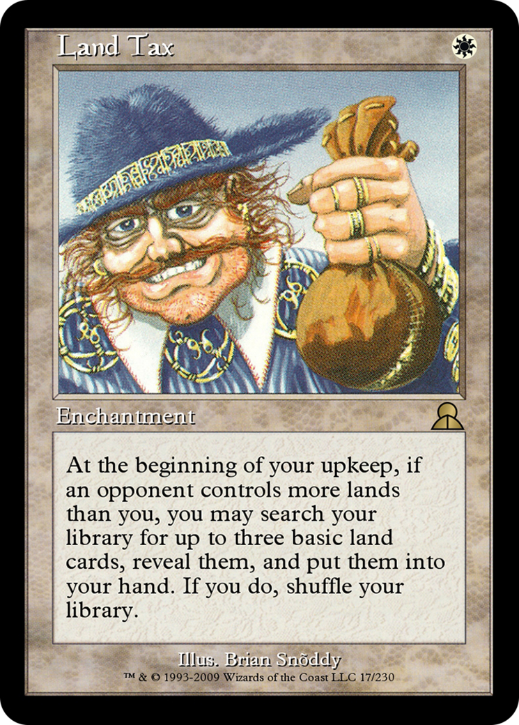 Land Tax (ME3-017) - Masters Edition III - Premium MTG Single from Wizards of the Coast - Just $0! Shop now at Game Crave Tournament Store
