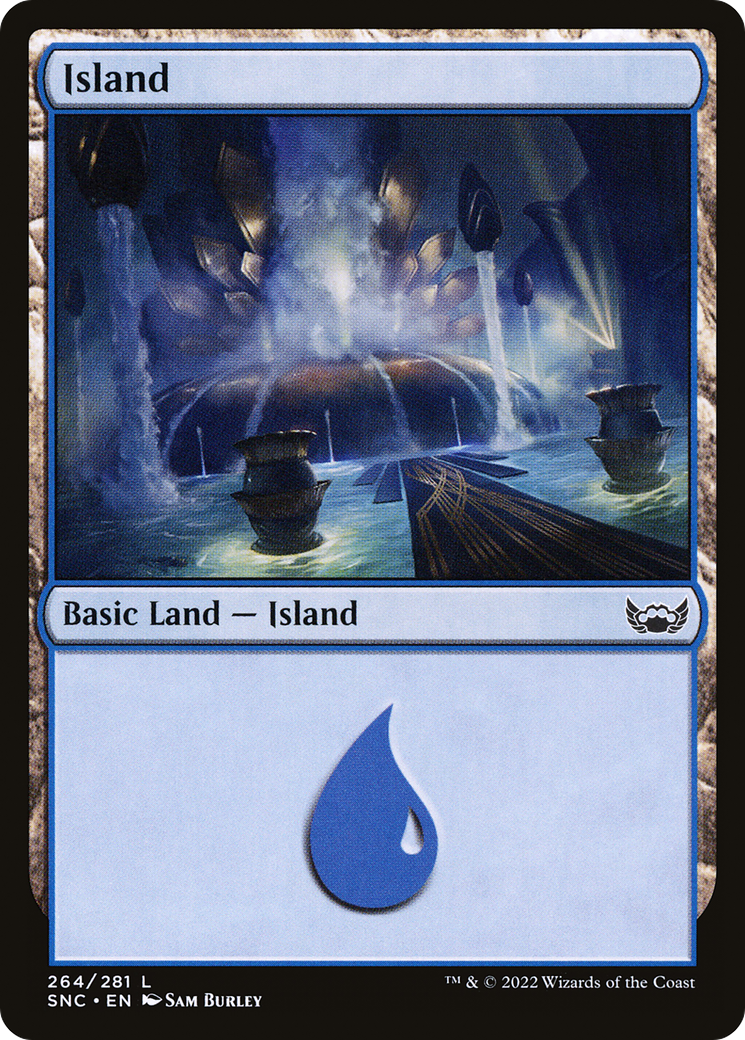 Island (SNC-264) - Streets of New Capenna - Premium MTG Single from Wizards of the Coast - Just $0.08! Shop now at Game Crave Tournament Store