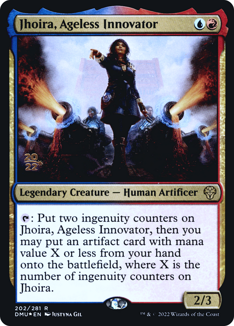 Jhoira, Ageless Innovator (PDMU-202S) - Dominaria United Promos Foil - Premium MTG Single from Wizards of the Coast - Just $0.20! Shop now at Game Crave Tournament Store