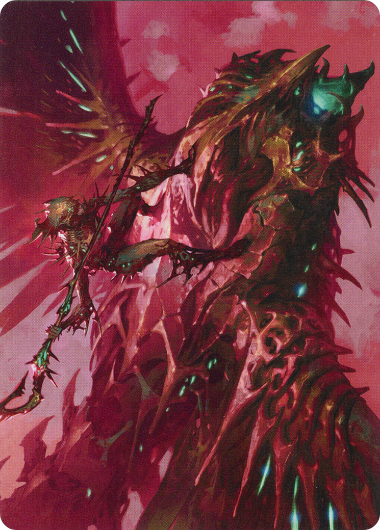 Skyclave Invader // Skyclave Invader (AMOM-018) - March of the Machine Art Series (Borderless) Foil - Premium MTG Single from Wizards of the Coast - Just $0! Shop now at Game Crave Tournament Store
