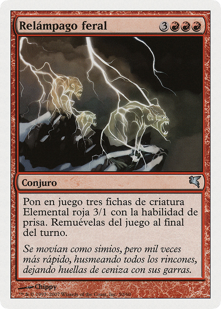 Feral Lightning (PSAL-I50) - Salvat 2005 - Premium MTG Single from Wizards of the Coast - Just $0! Shop now at Game Crave Tournament Store