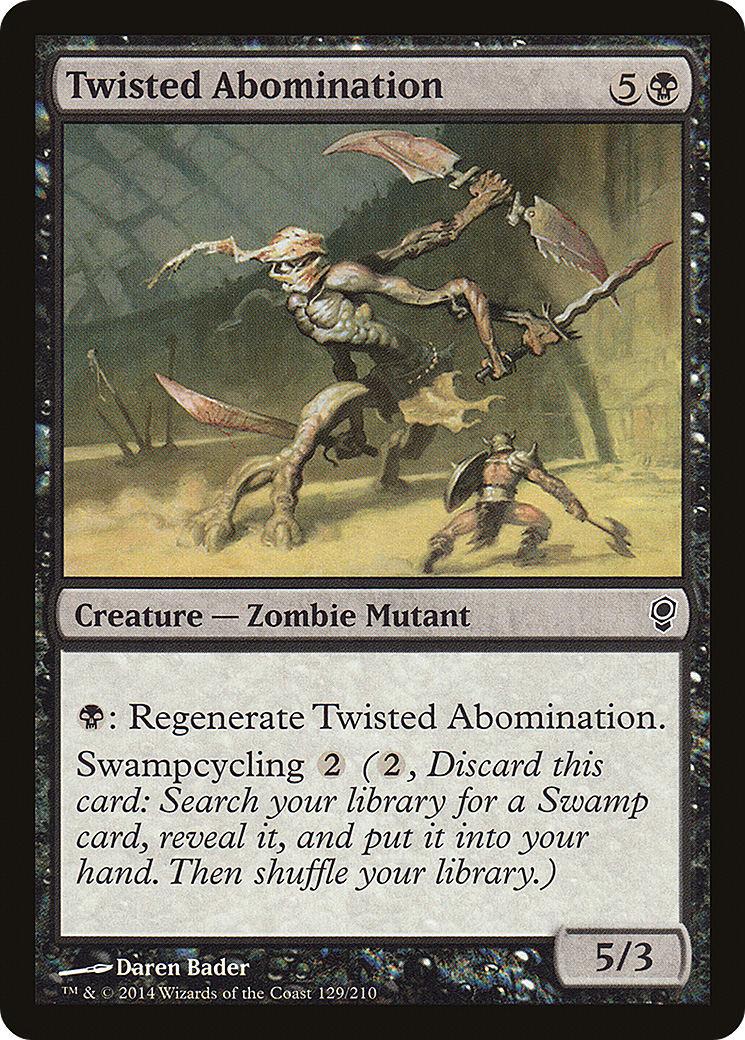 Twisted Abomination (CNS-129) - Conspiracy - Premium MTG Single from Wizards of the Coast - Just $0.08! Shop now at Game Crave Tournament Store