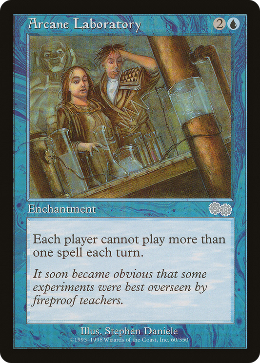 Arcane Laboratory (USG-060) - Urza's Saga - Premium MTG Single from Wizards of the Coast - Just $0.32! Shop now at Game Crave Tournament Store
