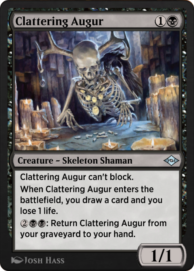 Clattering Augur (J21-305) - Jumpstart: Historic Horizons - Premium MTG Single from Wizards of the Coast - Just $0! Shop now at Game Crave Tournament Store