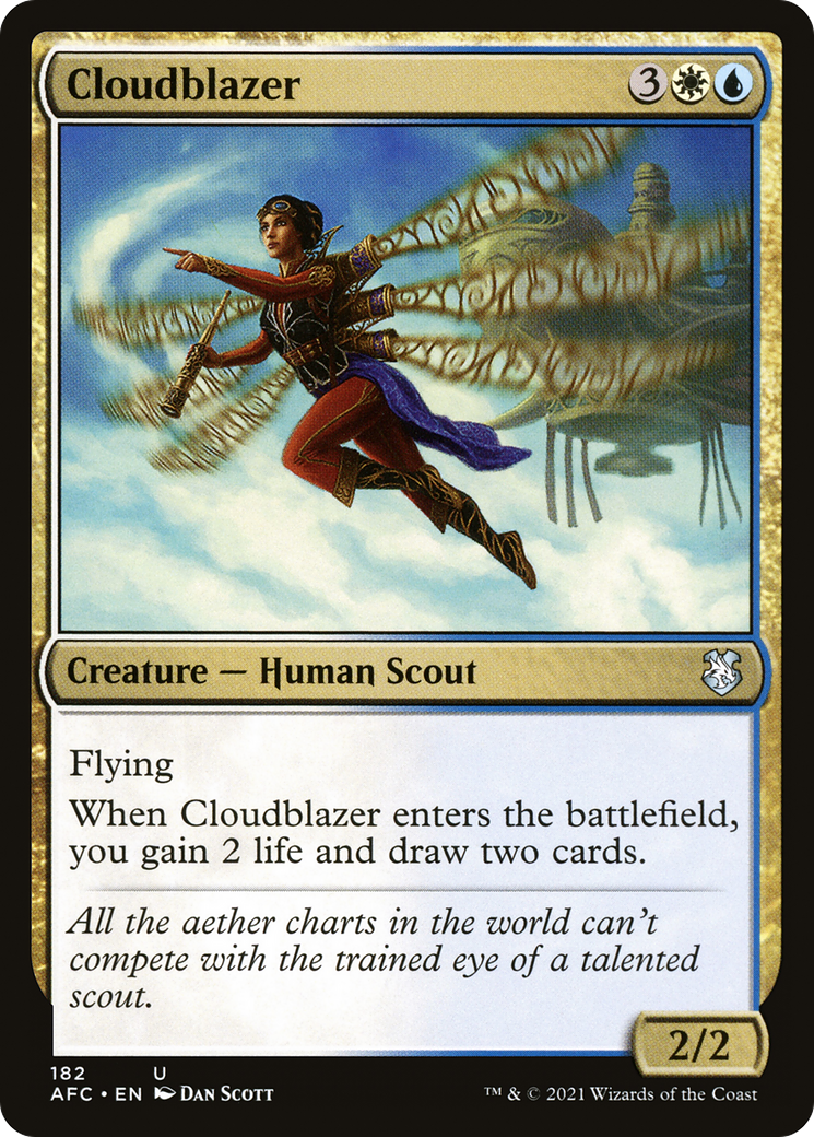 Cloudblazer (AFC-182) - Forgotten Realms Commander - Premium MTG Single from Wizards of the Coast - Just $0.08! Shop now at Game Crave Tournament Store