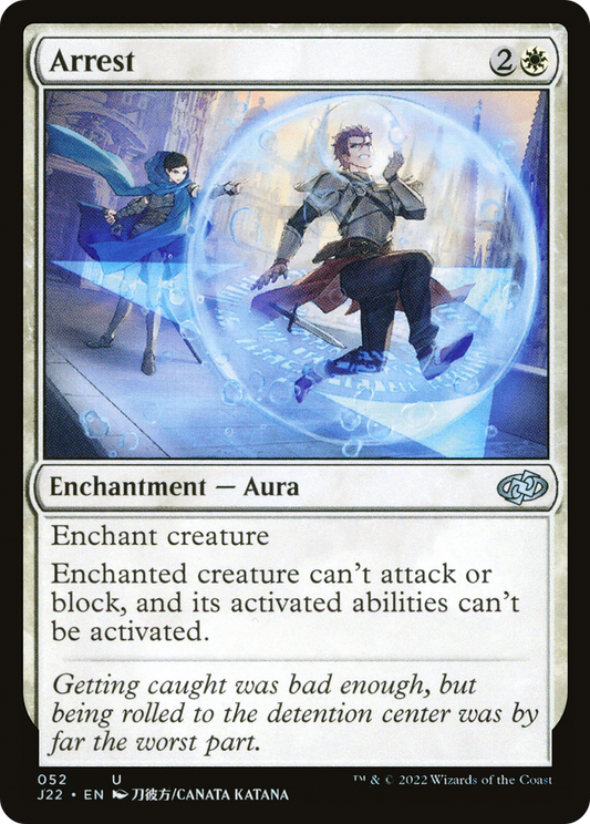 Arrest (J22-052) - Jumpstart 2022 - Premium MTG Single from Wizards of the Coast - Just $0.08! Shop now at Game Crave Tournament Store