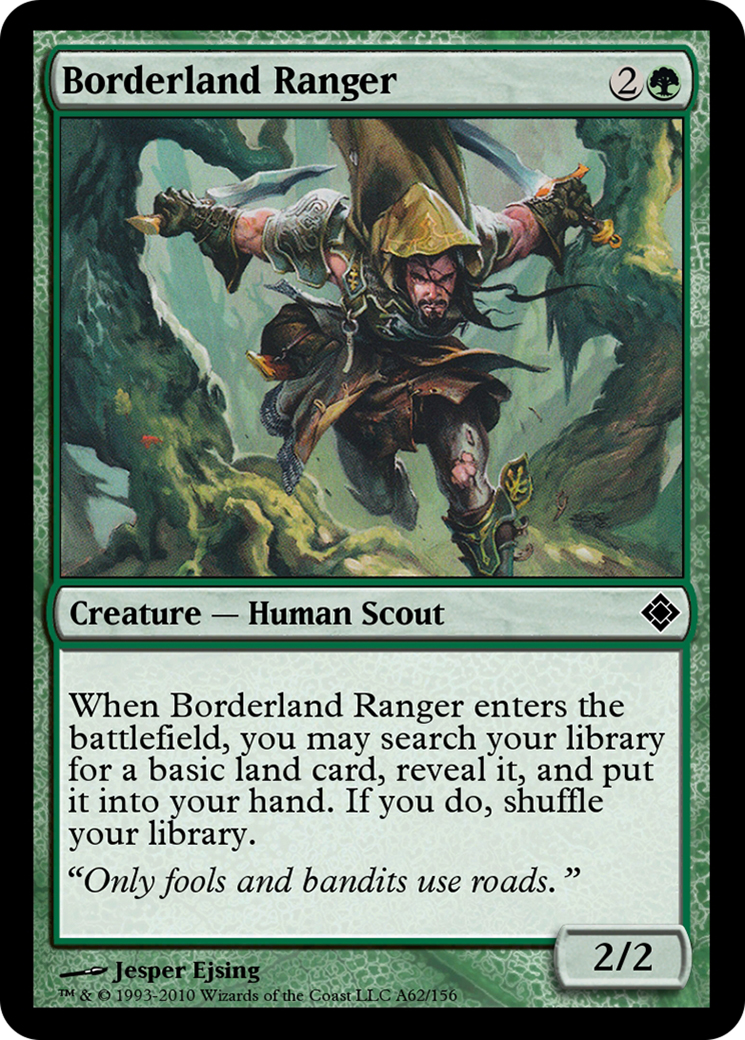 Borderland Ranger (TD0-A62) - Magic Online Theme Decks - Premium MTG Single from Wizards of the Coast - Just $0! Shop now at Game Crave Tournament Store