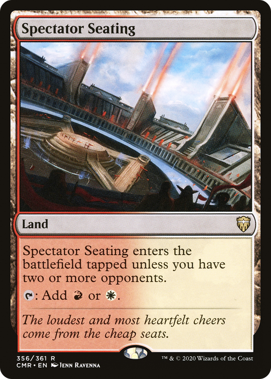 Spectator Seating (CMR-356) - Commander Legends - Premium MTG Single from Wizards of the Coast - Just $2.34! Shop now at Game Crave Tournament Store