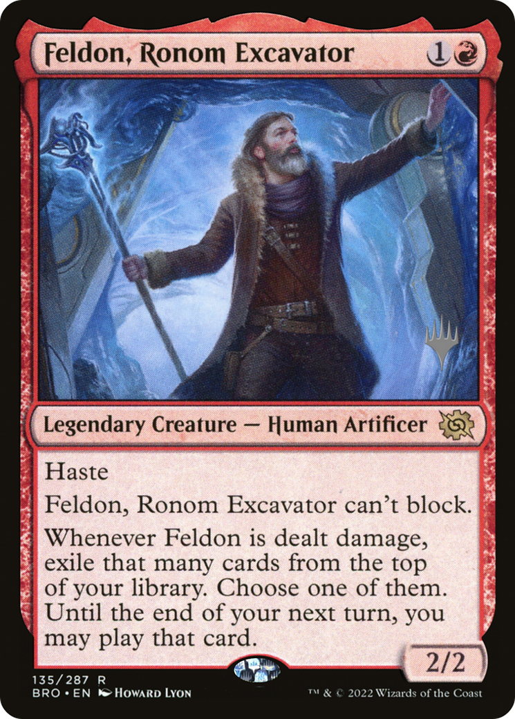 Feldon, Ronom Excavator (PBRO-135P) - The Brothers' War Promos - Premium MTG Single from Wizards of the Coast - Just $0.08! Shop now at Game Crave Tournament Store