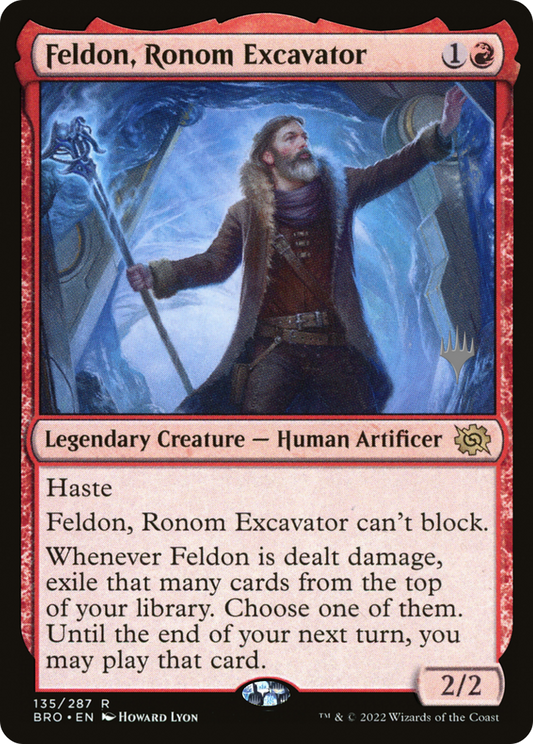 Feldon, Ronom Excavator (PBRO-135P) - The Brothers' War Promos - Premium MTG Single from Wizards of the Coast - Just $0.08! Shop now at Game Crave Tournament Store