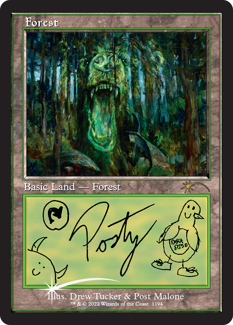Forest (SLD-1194) - Secret Lair Drop - Premium MTG Single from Wizards of the Coast - Just $2.27! Shop now at Game Crave Tournament Store
