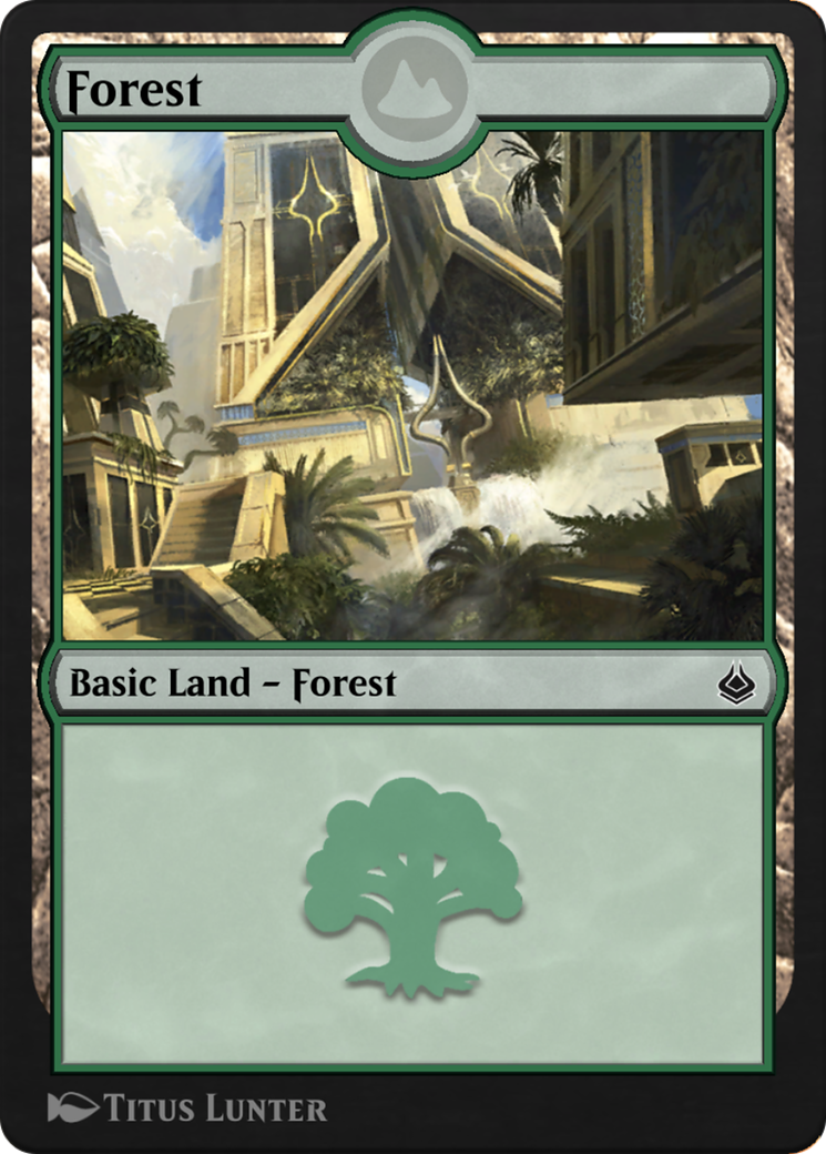 Forest (AKR-296) - Amonkhet Remastered - Premium MTG Single from Wizards of the Coast - Just $0! Shop now at Game Crave Tournament Store