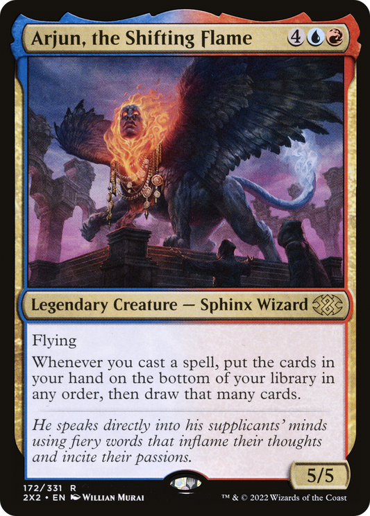 Arjun, the Shifting Flame (2X2-172) - Double Masters 2022 - Premium MTG Single from Wizards of the Coast - Just $0.25! Shop now at Game Crave Tournament Store
