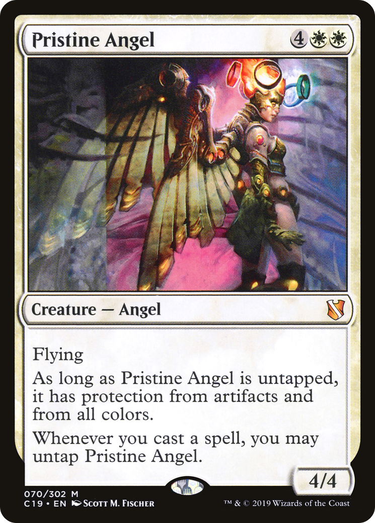 Pristine Angel (C19-070) - Commander 2019 - Premium MTG Single from Wizards of the Coast - Just $0.08! Shop now at Game Crave Tournament Store