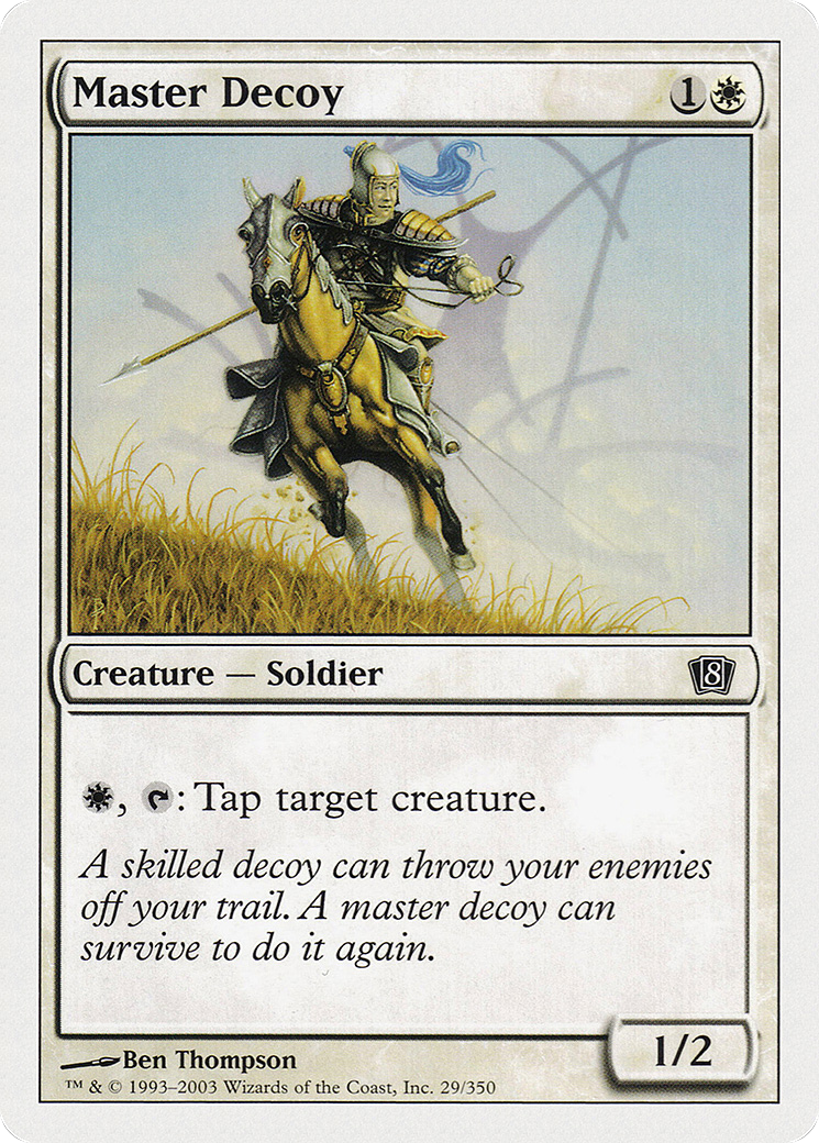 Master Decoy (8ED-029) - Eighth Edition - Premium MTG Single from Wizards of the Coast - Just $0.08! Shop now at Game Crave Tournament Store