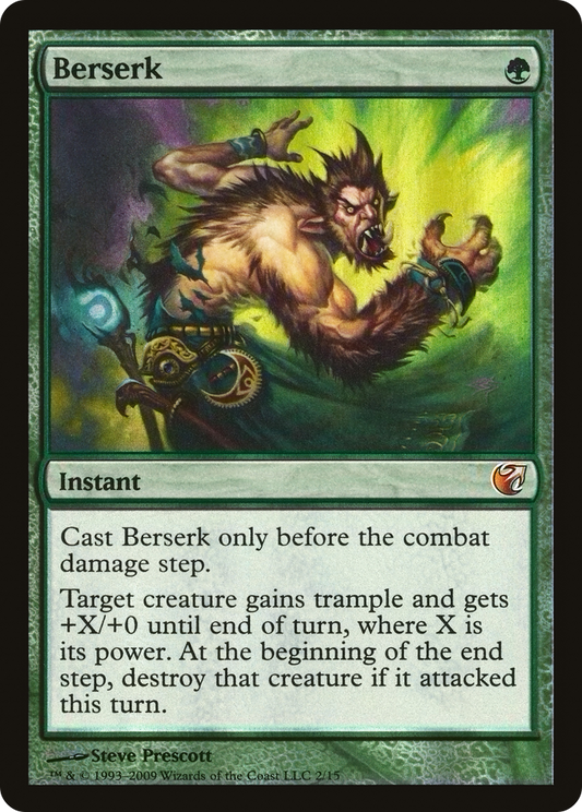Berserk (V09-002) - From the Vault: Exiled Foil - Premium MTG Single from Wizards of the Coast - Just $5.36! Shop now at Game Crave Tournament Store