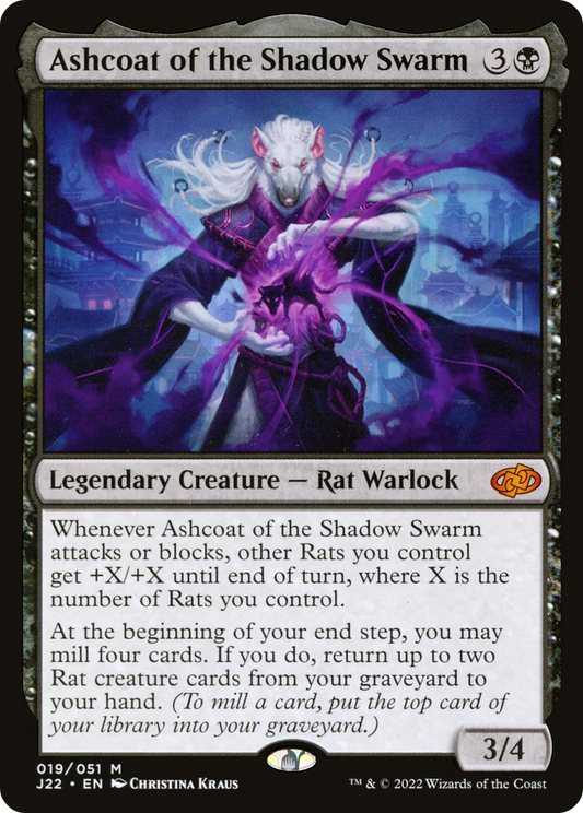 Ashcoat of the Shadow Swarm (J22-019) - Jumpstart 2022 - Premium MTG Single from Wizards of the Coast - Just $10.90! Shop now at Game Crave Tournament Store