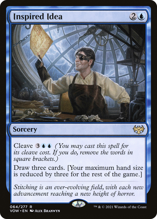 Inspired Idea (VOW-064) - Innistrad: Crimson Vow Foil - Premium MTG Single from Wizards of the Coast - Just $0.25! Shop now at Game Crave Tournament Store