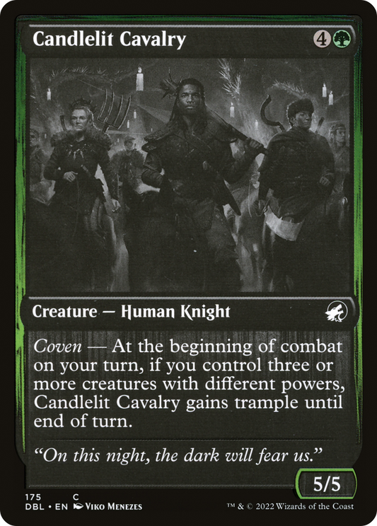 Candlelit Cavalry (DBL-175) - Innistrad: Double Feature - Premium MTG Single from Wizards of the Coast - Just $0.08! Shop now at Game Crave Tournament Store
