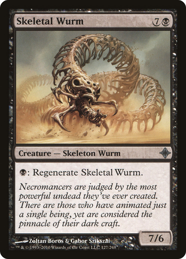 Skeletal Wurm (ROE-127) - Rise of the Eldrazi Foil - Premium MTG Single from Wizards of the Coast - Just $0.36! Shop now at Game Crave Tournament Store