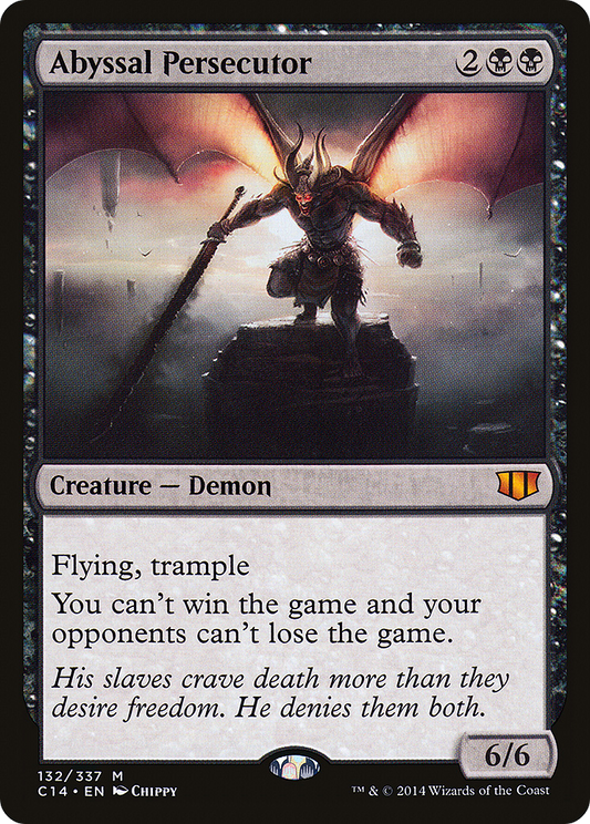 Abyssal Persecutor (C14-132) - Commander 2014 - Premium MTG Single from Wizards of the Coast - Just $1.30! Shop now at Game Crave Tournament Store