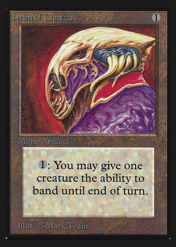 Helm of Chatzuk (CED-247) - Collectors' Edition - Premium MTG Single from Wizards of the Coast - Just $0.63! Shop now at Game Crave Tournament Store