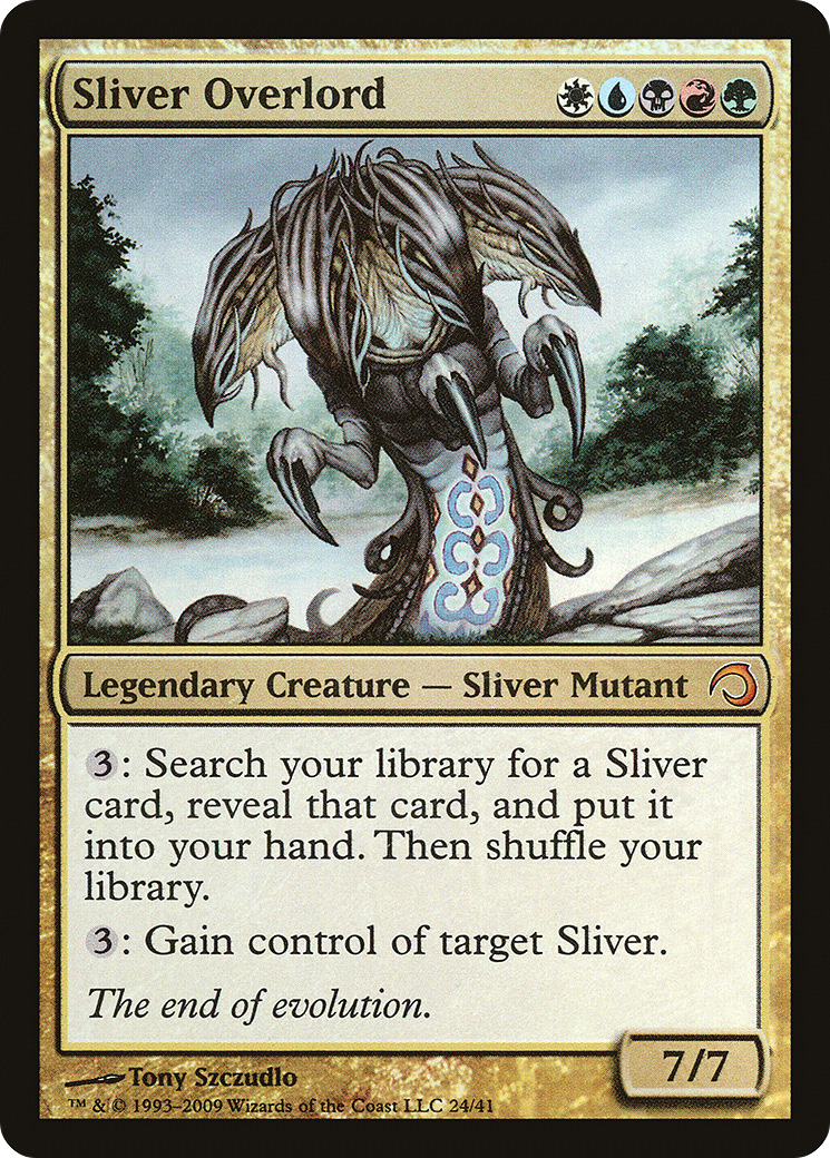 Sliver Overlord (H09-024) - Premium Deck Series: Slivers Foil - Premium MTG Single from Wizards of the Coast - Just $12.94! Shop now at Game Crave Tournament Store