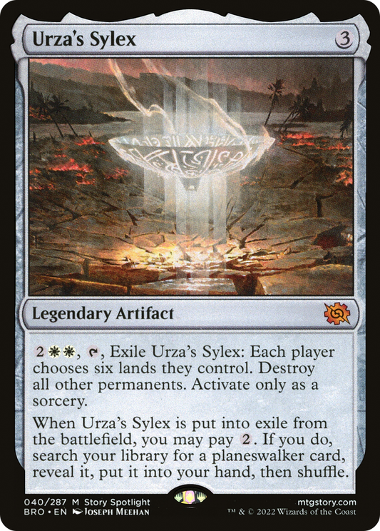 Urza's Sylex (BRO-040) - The Brothers' War - Premium MTG Single from Wizards of the Coast - Just $0.08! Shop now at Game Crave Tournament Store