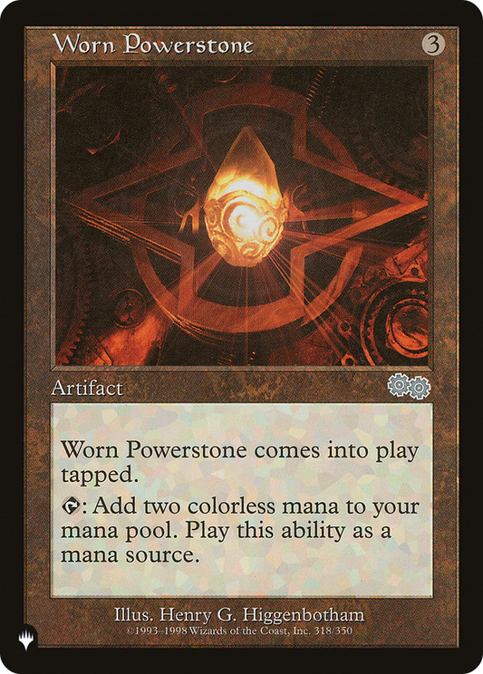 Worn Powerstone (PLIST-281) - The List - Premium MTG Single from Wizards of the Coast - Just $0.11! Shop now at Game Crave Tournament Store