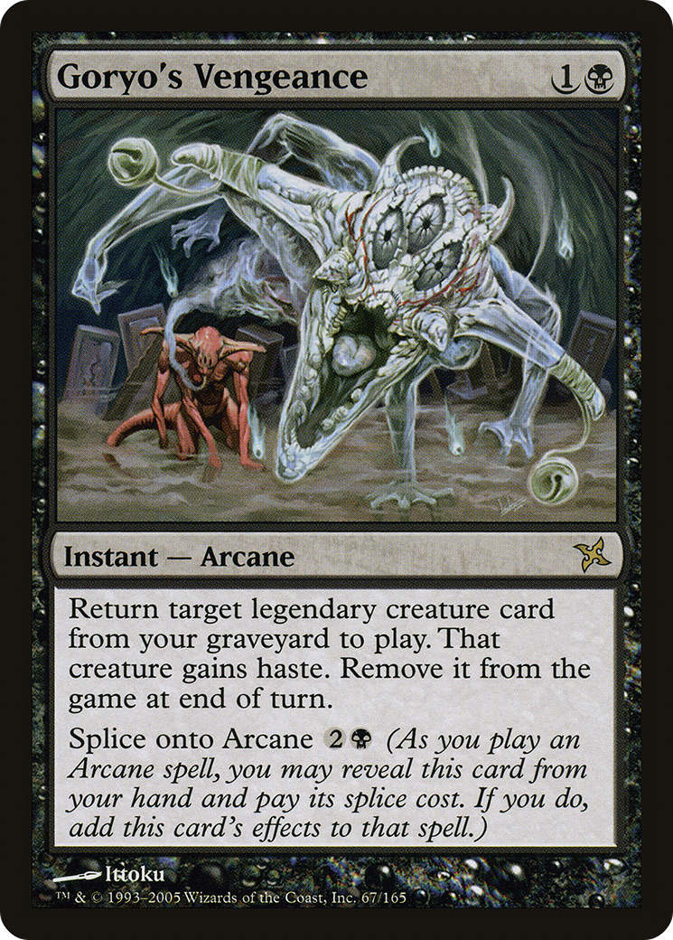 Goryo's Vengeance (BOK-067) - Betrayers of Kamigawa Foil - Premium MTG Single from Wizards of the Coast - Just $22.89! Shop now at Game Crave Tournament Store