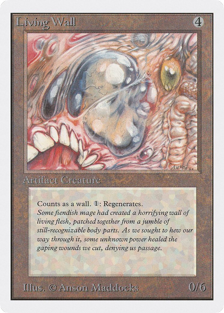 Living Wall (2ED-259) - Unlimited Edition - Premium MTG Single from Wizards of the Coast - Just $2.26! Shop now at Game Crave Tournament Store