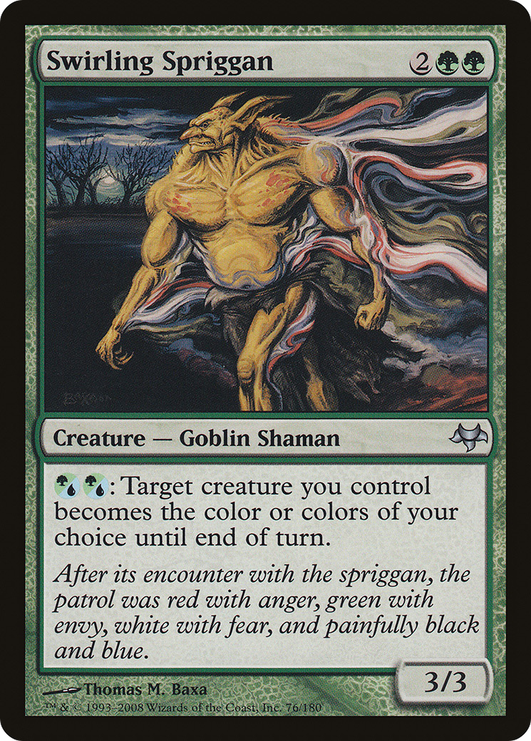 Swirling Spriggan (EVE-076) - Eventide - Premium MTG Single from Wizards of the Coast - Just $0.08! Shop now at Game Crave Tournament Store