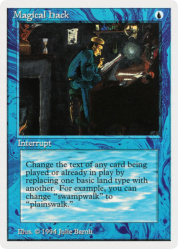 Magical Hack (SUM-065) - Summer Magic / Edgar - Premium MTG Single from Wizards of the Coast - Just $0! Shop now at Game Crave Tournament Store