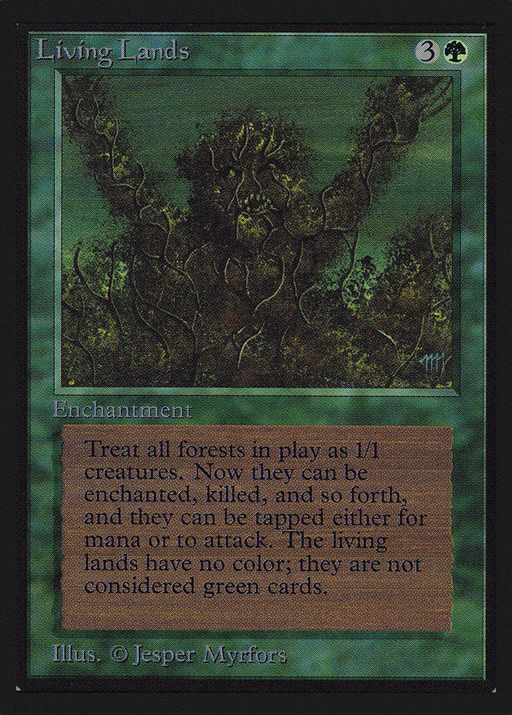 Living Lands (CEI-210) - Intl. Collectors' Edition - Premium MTG Single from Wizards of the Coast - Just $0.48! Shop now at Game Crave Tournament Store