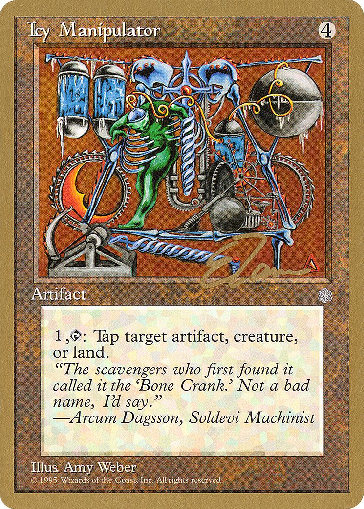 Icy Manipulator (PTC-ET322) - Pro Tour Collector Set - Premium MTG Single from Wizards of the Coast - Just $0.16! Shop now at Game Crave Tournament Store