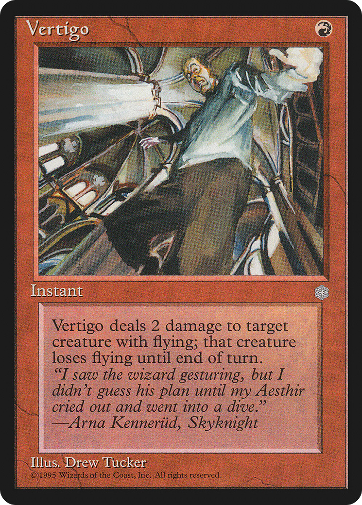 Vertigo (ICE-222) - Ice Age - Premium MTG Single from Wizards of the Coast - Just $0.08! Shop now at Game Crave Tournament Store