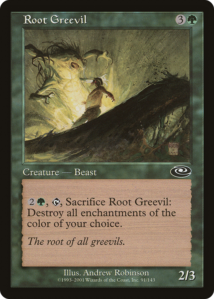Root Greevil (PLS-091) - Planeshift - Premium MTG Single from Wizards of the Coast - Just $0.08! Shop now at Game Crave Tournament Store