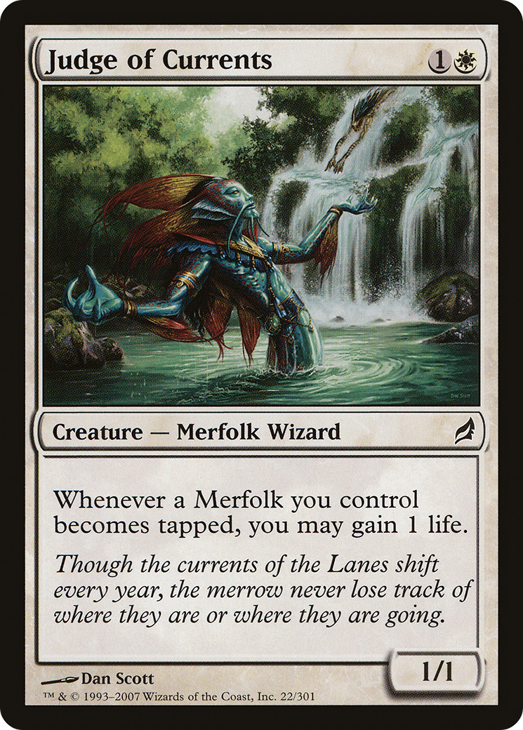Judge of Currents (LRW-022) - Lorwyn - Premium MTG Single from Wizards of the Coast - Just $0.08! Shop now at Game Crave Tournament Store