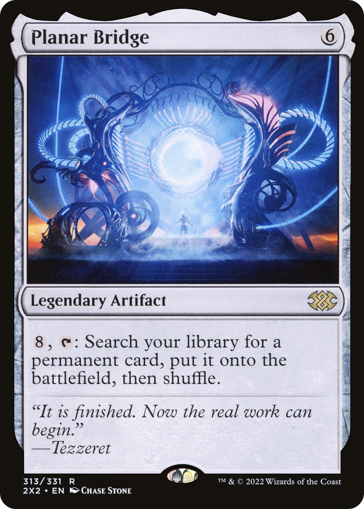 Planar Bridge (2X2-313) - Double Masters 2022 - Premium MTG Single from Wizards of the Coast - Just $2.17! Shop now at Game Crave Tournament Store