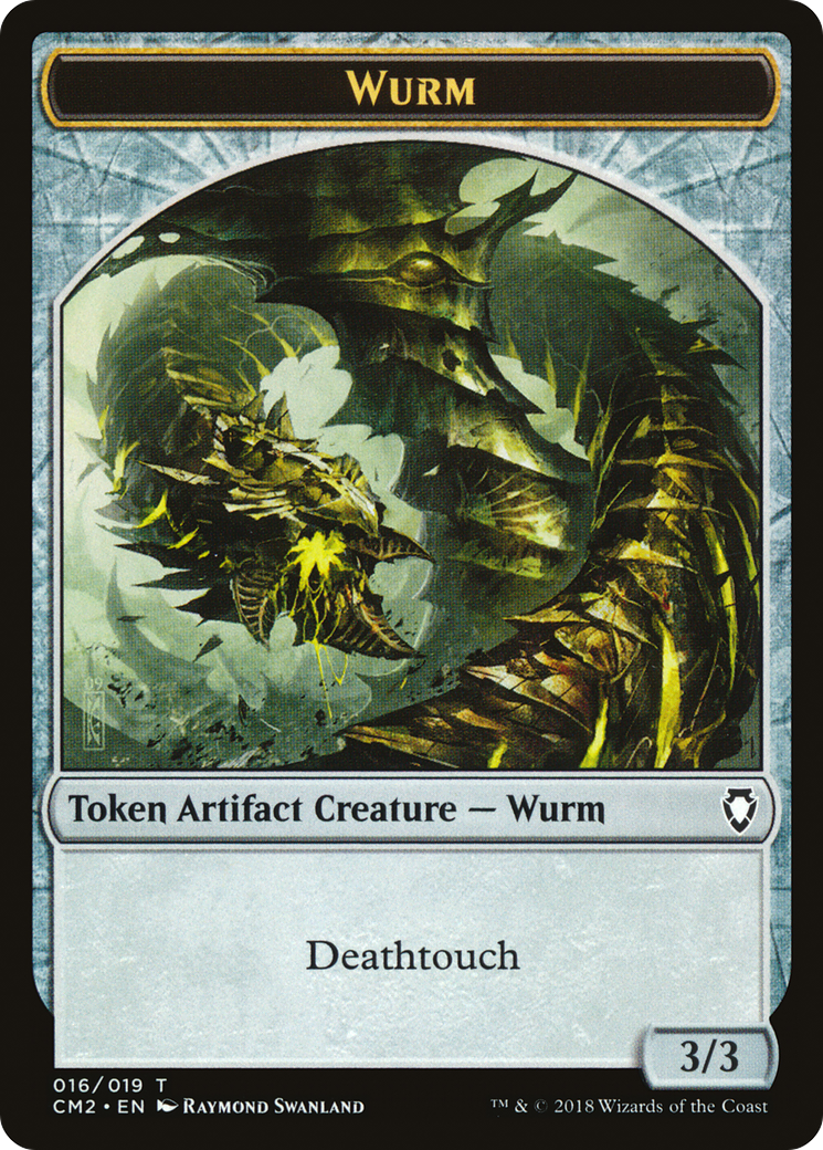 Wurm (TCM2-016) - Commander Anthology Volume II Tokens - Premium MTG Single from Wizards of the Coast - Just $0.86! Shop now at Game Crave Tournament Store