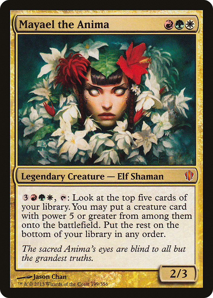 Mayael the Anima (C13-199) - Commander 2013 - Premium MTG Single from Wizards of the Coast - Just $0.29! Shop now at Game Crave Tournament Store
