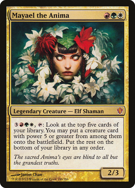 Mayael the Anima (C13-199) - Commander 2013 - Premium MTG Single from Wizards of the Coast - Just $0.29! Shop now at Game Crave Tournament Store