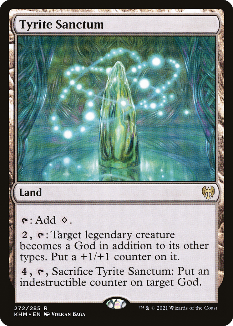 Tyrite Sanctum (KHM-272) - Kaldheim Foil - Premium MTG Single from Wizards of the Coast - Just $0.38! Shop now at Game Crave Tournament Store