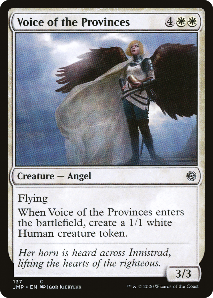 Voice of the Provinces (JMP-137) - Jumpstart - Premium MTG Single from Wizards of the Coast - Just $0.08! Shop now at Game Crave Tournament Store
