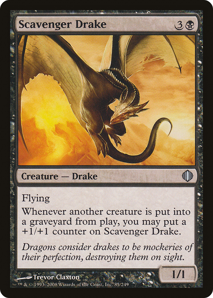 Scavenger Drake (ALA-085) - Shards of Alara Foil - Premium MTG Single from Wizards of the Coast - Just $0.09! Shop now at Game Crave Tournament Store