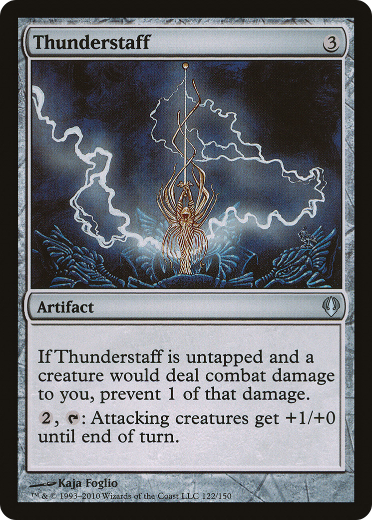 Thunderstaff (ARC-122) - Archenemy - Premium MTG Single from Wizards of the Coast - Just $0.25! Shop now at Game Crave Tournament Store