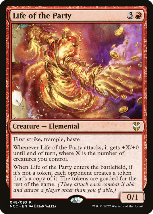 Life of the Party (NCC-048) - New Capenna Commander - Premium MTG Single from Wizards of the Coast - Just $5.07! Shop now at Game Crave Tournament Store