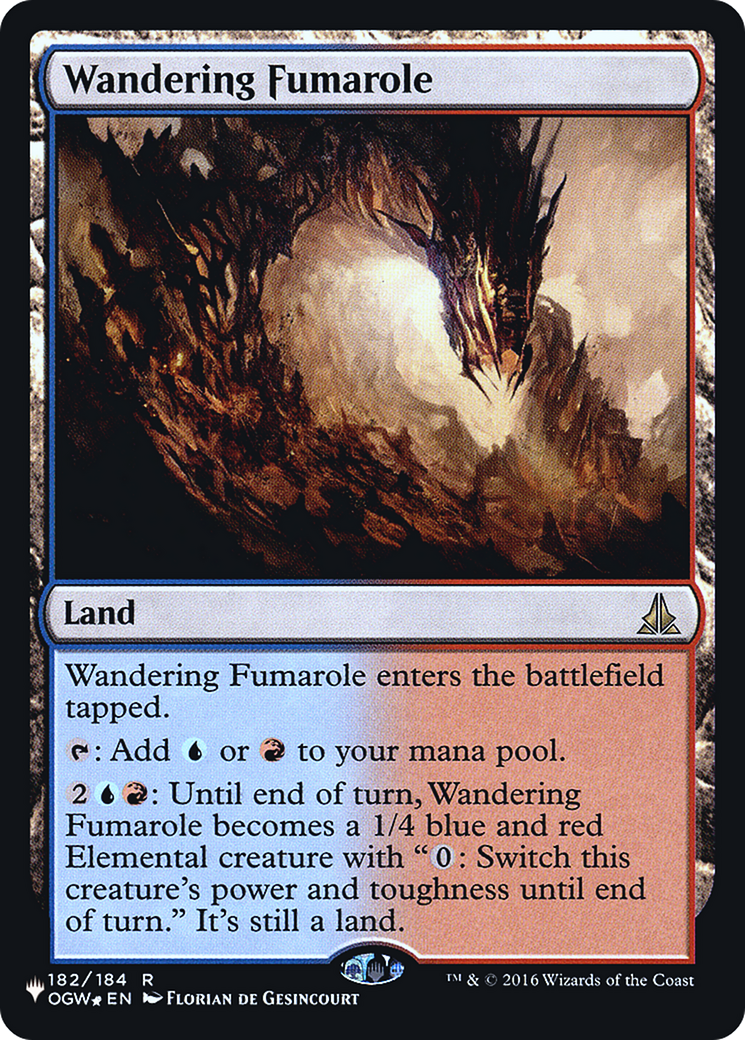 Wandering Fumarole (PHED-080) - Heads I Win, Tails You Lose Foil - Premium MTG Single from Wizards of the Coast - Just $0.08! Shop now at Game Crave Tournament Store